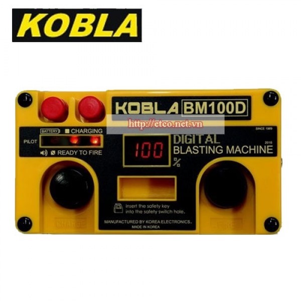 Máy nổ mìn Kobla BM100D(100 kíp nổ)