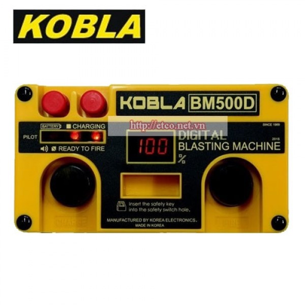 Máy nổ mìn Kobla BM500D(500 kíp nổ)